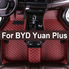 Rear Trunk Floor Mat For BYD Yuan Plus Atto 3 2021~2023 Auto Non-slip Floor Mats Car Mat Full Set Car Mats Floor Car Accessories