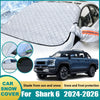 Cars Front Windshield SunShades For BYD Shark 6 2024 2025 2026 Accessories Sunshades Sun Visor Window Snow Cover Sunshade Tools