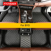 Esteras de piso de automóvil personalizadas para ftchaaer para byd atto 3 dolphin sell f0 f6 f6 e6 g3 g6 s6 canción Qin Auto alfombras Foot Coche Accesorie