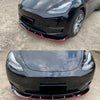 2023 Model Y Car Front Rear Bumper Lip Chin Diffuser Body Kit Spoiler Deflector For Tesla Model 3 2017-2023 Exterior Accessories