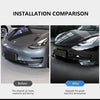 2023 Model Y Car Front Rear Bumper Lip Chin Diffuser Body Kit Spoiler Deflector For Tesla Model 3 2017-2023 Exterior Accessories