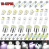 10-42pcs LED Car Interior Lights Bulb T10 6000K SMD LED Replacement License Plate/Reading Light Bulbs Xenon White Interior Light