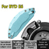 For BYD E6 Car Brake Caliper Cover Aluminum Alloy Metal Exterior Kit Fit 400 2012 2014 2016 2017