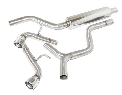 EM-014 2015-2017 VW Golf GTI MK7 2.0T SS Dual Cat Back Exhaust