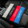 2pcs Car Seat Belt Cover Shoulder Pads Auto Interior Decoration Accessories For Hyundai IONIQ 5 6 7 Accessories