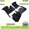 Esteras de piso de automóvil para Byd Seagull/Dolphin Mini 2023 2024 Automobile Carpeta Accesorios interiores Piezas de almohadilla de protección