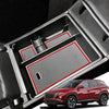 Center Console Organizer Tray For Hyundai Tucson 2022 Car Central Armrest ABS Secondary Storage Box Car Accessories