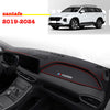 Left-hand Drive Car Dashboard Mat For Hyundai santafe 2013-2024 Light Blocking Pad Center Console Dash Mat Sunshield Protector