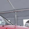 Heavy Duty 10x20 ft Carport Canopy with Removable Window Sidewalls, Portable Garage Tent for Car & Boat