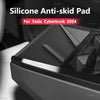 Silicone Anti-skid Pad for Cyber Pickup Truck Mobile Phone Wireless Charging Non-slip Mat Accessories for Tesla Cybertruck 2024