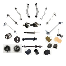 BMW 525i E39 2003 Right-Hand Suspension Kit with Control Arm, Shock Absorber & Tie Rod 31311096858