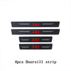 for Hyundai i10 i20 i30 i40 4pcs Car threshold Car sticker Car accessories