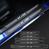 Car Door Sill Protector Carbon Fiber Threshold Stickers For Hyundai I30 2021 Sonata Elantra Veloster Kona Tucson N Line