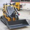 USA Hot Mini Skid Steer Loader With Bucket Compact 26HP Mini Skid Steer Track Loader Attachment EPA Petrol Engine On Sale