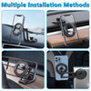 Tesla Magnetic Car Phone Holder Multi-angle Rotation Car Strong Magnet Sucker Holder Support Universal