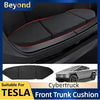 Front Trunk Cushion For Tesla Cybertruck 2023 2024 Sponge Folding Portable Camping Travel Cushion Easy Install Linen Cloth Mat