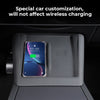 2024 Silicone Wireless Charging Pad For Tesla Model 3 Highland Non-Slip Armrest Box Bottom Mat Dust-Proof Charger Protect Cover