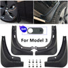 Mudflaps Mud Flaps Splash Guards Mudguards Front Rear Fender Protector for Tesla Model Y 2021 2022 2023 Model 3 Model3 2016-2023