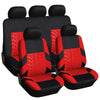 Car Seat Covers For Hyundai i30 Creta Tucson ix35 Solaris Elantra Santa Fe Kona i40 Getz Palisade Polyester Car Cushion Seats