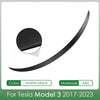 Rear Spoiler Wing for Tesla Model Y 2017-2024 Model 3 Highland 2024