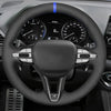 Customized Car Steering Wheel Braid Cover Non-slip For Hyundai i30 N 2018-2020 Veloster N 2019-2021Hand-sti Interior Accessories