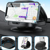 Universal Dashboard Car Phone Holder Upgraded 360 Degree Rotate Phone Holder Mat Silicone Car Dash Anti-Slip Car Phone Holder