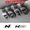 General Car Sunshade Eyeglass Box Auto Styling Sunglasses Glasses Clip For Hyundai Tucson Elantra Veloster Sonata Kona N Nline