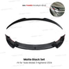 Front Bumper Lip Carbon Fiber Spoiler for Tesla Model 3 Model Y Model 3 Highland