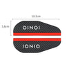 for Hyundai IONIQ 5 6 7  2pcs car Rearview mirror Carbon fiber Rain car accessories