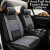 Front+Rear Car Seat Cover Set for Hyundai Sonata Genesis G80 G90 Grandeur HB20 Ix20 I20 I10 Matrix Rohens Tucson 2019 Veracruz