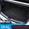 Car Front & Rear Trunk Mat Storage Box Pad For Byd Seal Ev 2023 2024 BYD ATTO 4 Waterproof Pads Cargo Liner Trunk Tray Floor Mat