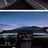 CAR LED Ambient Light USB 64 Colors Strips acrílico 110 cm Color completo RGB Interior Aplicación oculta Remoto para Tesla Modelo 3 Y S X