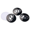 4PCS Car Wheel Center Cap Hub Emblem Cover Badge Hubcap Stickers For Hyundai I10 I20 I30 IX20 IX35 Tucson Auto Accessories Azera