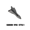 Car Roof Shark Fin Style Diffuser Spoiler for Tesla Model Y 2023