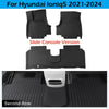 For Hyundai IONIQ 5 2021-2024 Floor Mats Luggage Mat Custom Floor Liner Trunk Mat All-weather Protection Floor Mats Waterproof