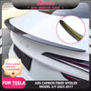 For Tesla Spoiler Model 3 Y 2023 Original High Performance Model 3 Rear Trunk Wings ABS Matte Carbon 2023-2017 Car Accessories