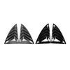 Car Rear Window Side Vent Shutter Louver Cover for Tesla Model Y 2019 - 2024