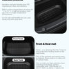 for Tesla Model 3 / Y Front Rear Trunk Mats Upgrade TPE Lower Trunk Storage Pad Protective Cover Cargo Liner Tray Anti Dirty Pad