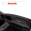 Left-hand Drive Car Dashboard Mat For Hyundai santafe 2013-2024 Light Blocking Pad Center Console Dash Mat Sunshield Protector