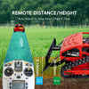 USA STOCK Gasoline Mower Remote Control  With Snow Shovel Plower Grass Cutter MS550SN for Wasteland Garden Agriculture