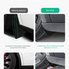 LUCKEASY For Tesla Model Y 2020-2024 Rear Wheel Mud Flaps Car Modification Accessories Model 3 Splash Guards Mud Fenders Kit