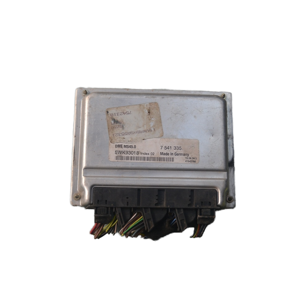 Second Hand Car Dismantling Parts E39 E46 E87 E70 Engine Computer Board ECU Control Unit DMEMS45.0 7541335 ECM PCM