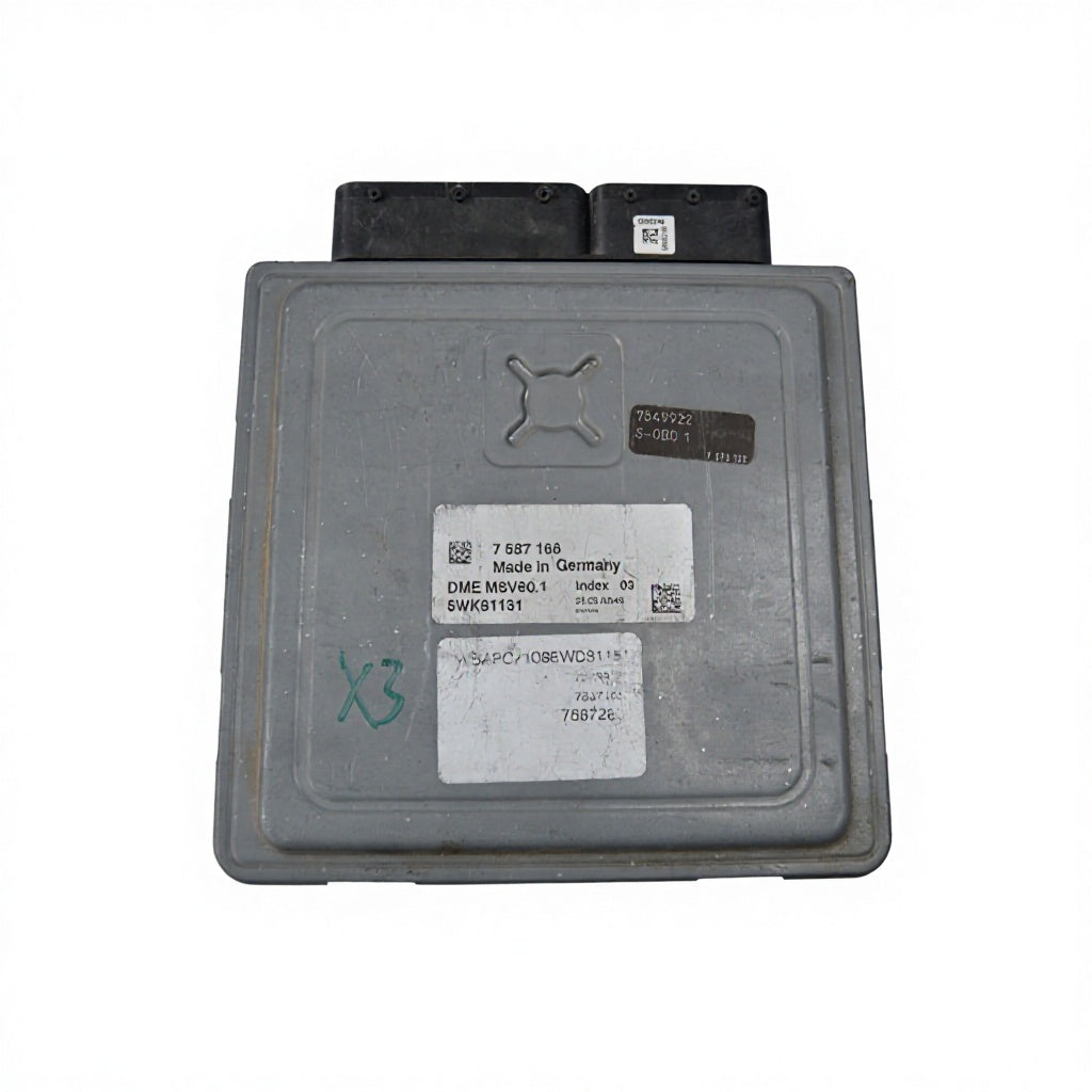 Second Hand High Quality Car Dismantling Parts E83 E70 E60 ECU E90 E87 Engine Computer Board E88 7587166 DME MSV80.1 for