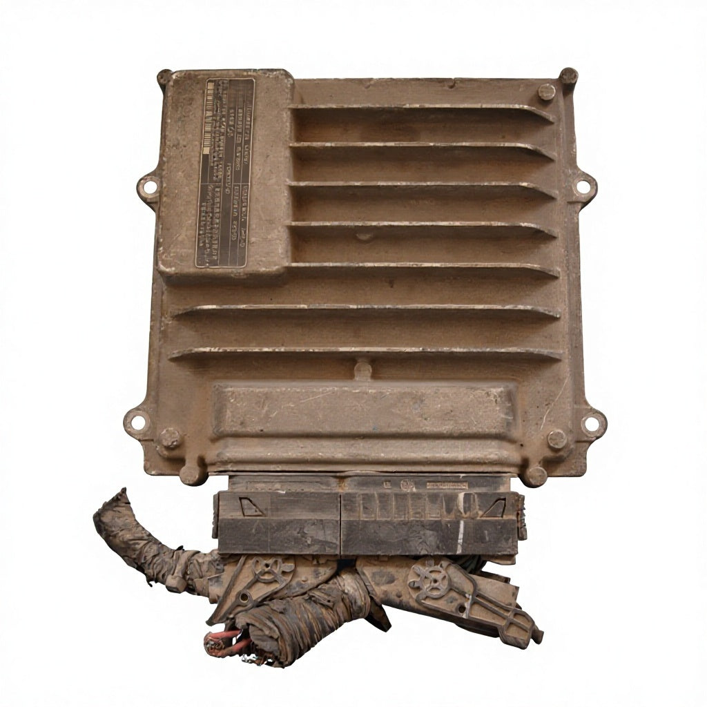 Second Hand High Quality ECU Dismantling Parts ISBE 5.9L ISDE DFL1120 1140 Concrete Mixer Pump Truck J6 0281020410 EDC7 for