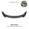 Front Bumper Lip Carbon Fiber Spoiler for Tesla Model 3 Model Y Model 3 Highland