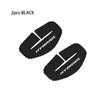 2pcs Car Seat Belt Buckle Cover Leather Protector Anti-collision Case For Hybrid Synergy Toyota Camry Rav4 Crown Hyundai Honda