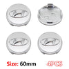 4PCS 60MM 65MM Wheel Centre Rim Caps Emblem For Hyundai I10 I20 I30 I40 IX20 IX35 Tucson Solaris Accent Auto Accessories