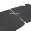 Para Tesla Model 3 Y 2017-2023 Trunk Trunk Asiento trasero Tuber Protector de protección respaldo Mat de protección Anti-Kick Accesorios para automóviles