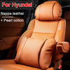 Top Quality Car Headrest Neck Support Soft Neck Pillow Seat Lumbar Pillow For Hyundai Santa Fe Sonata Tucson Kona I30 IX25 IX35