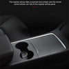 1~5PCS For Tesla Model 3 Y 2021-2023 Center Console Panel Sticker Wood Grain Film Carbon Central Control Cover Car Interior